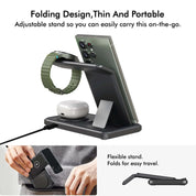Wireless Charger Station For Samsung S25 S24 S23 S22