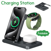 Wireless Charger Station For Samsung S25 S24 S23 S22