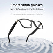 Smart Glasses with AI Translator BT Glasses Hands-Free Music & Calls Outdoor Sports Headphones Waterproof for Men Women