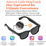 AI Smart Glasses Men Women Multifunction Touch Music Playback