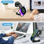 Wireless Charger Stand 30W Fast Charging Station