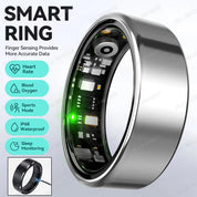 For  Smart Ring Men Women Bluetooth Monitor