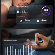 Smart Ring with Display – Heart Rate, Sleep Monitor, Waterproof for Android & iOS