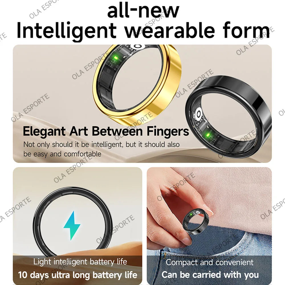 Smart Ring Men Women Smart Ring Holiday Gift