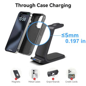 Wireless Charger Stand 30W Fast Charging Station