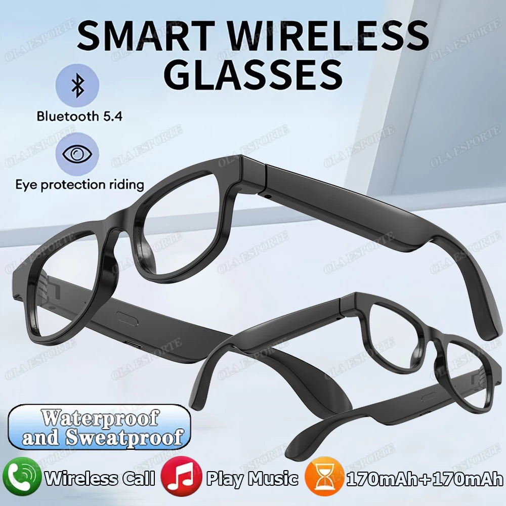 AI Smart Glasses Men Women Multifunction Touch Music Playback