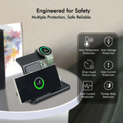Wireless Charger Station For Samsung S25 S24 S23 S22