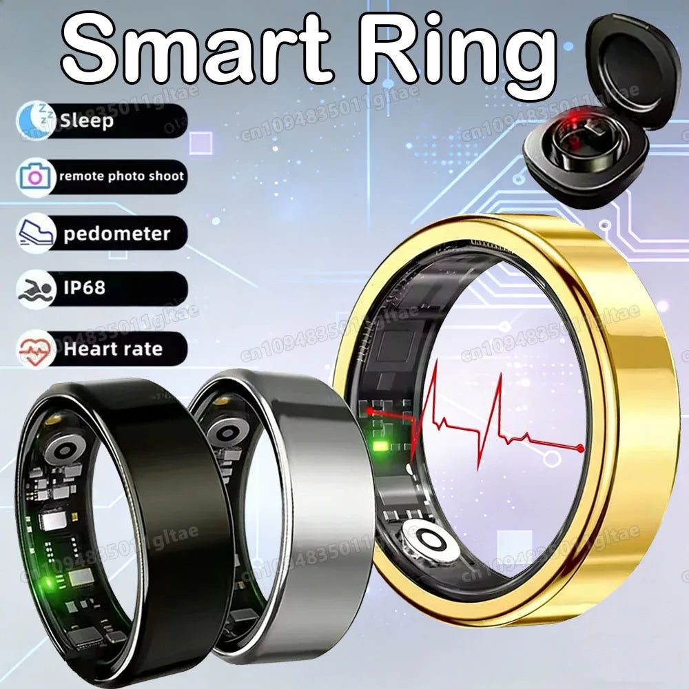 Smart Ring Men Women Smart Ring Holiday Gift