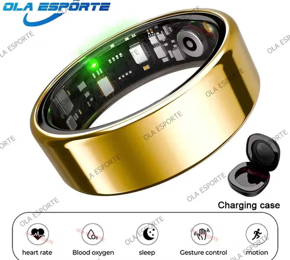 Smart Ring Bluetooth Call Heart Rate
