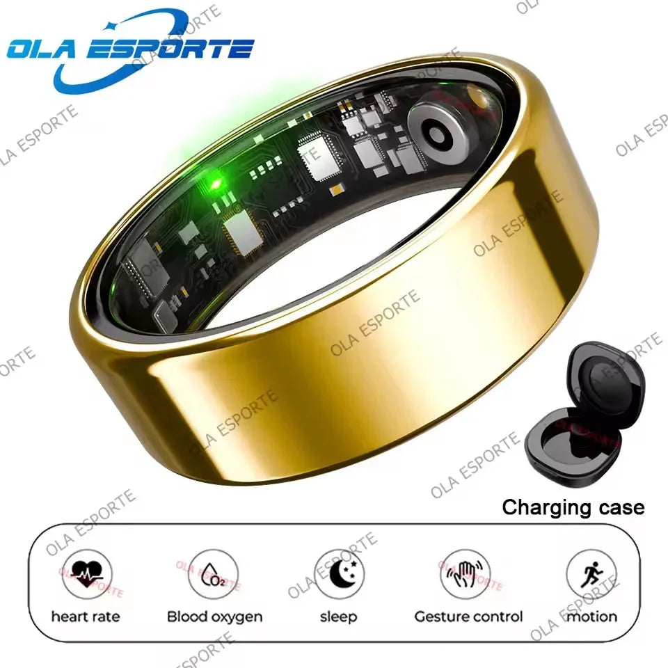 Smart Ring Bluetooth Call Heart Rate