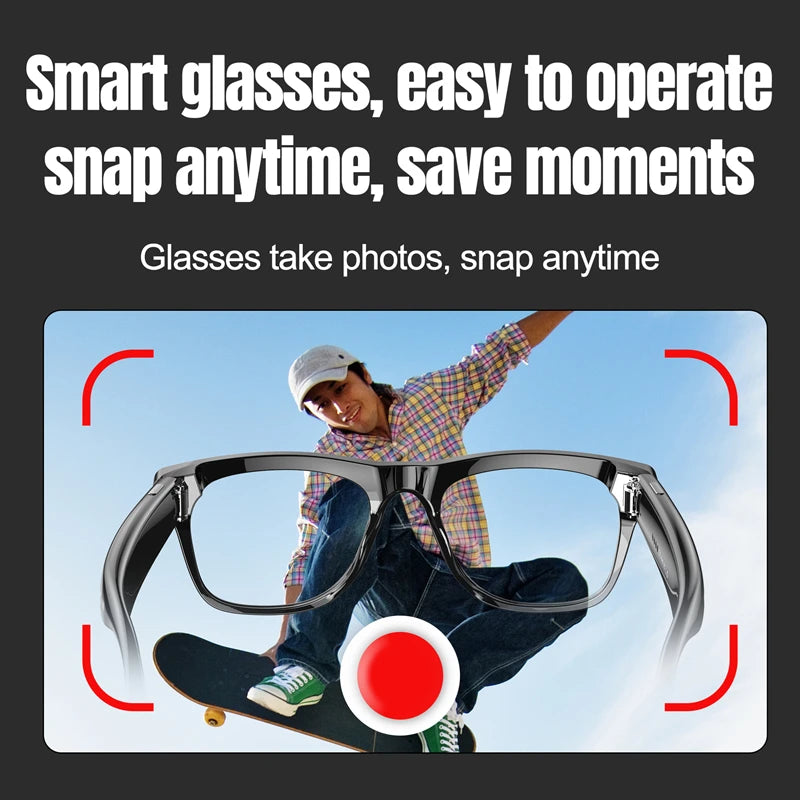 AI Smart 8K Glasses Chat Gpt Bluetooth Touch Sport Sunglasses 100mp Camera