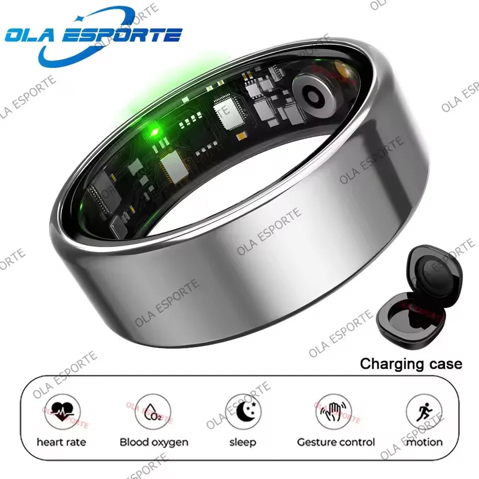 Smart Ring Bluetooth Call Heart Rate