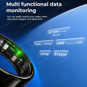 For  Smart Ring Men Women Bluetooth Monitor