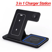 Wireless Charging Station for iPhone 16 15 14 13 12 Pro Max
