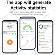 2026 New Smart Ring Heart Rate Blood Pressure
