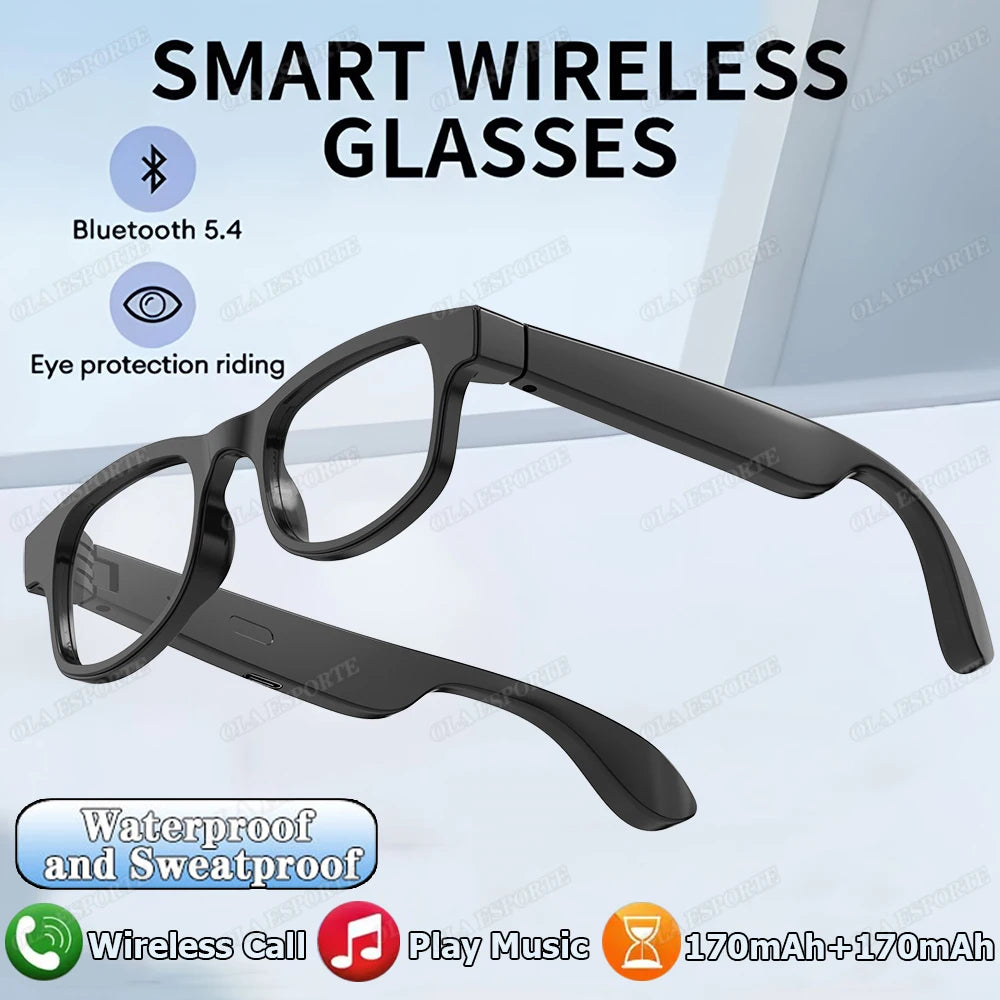 AI Smart Glasses Men Women Multifunction Touch Music Playback