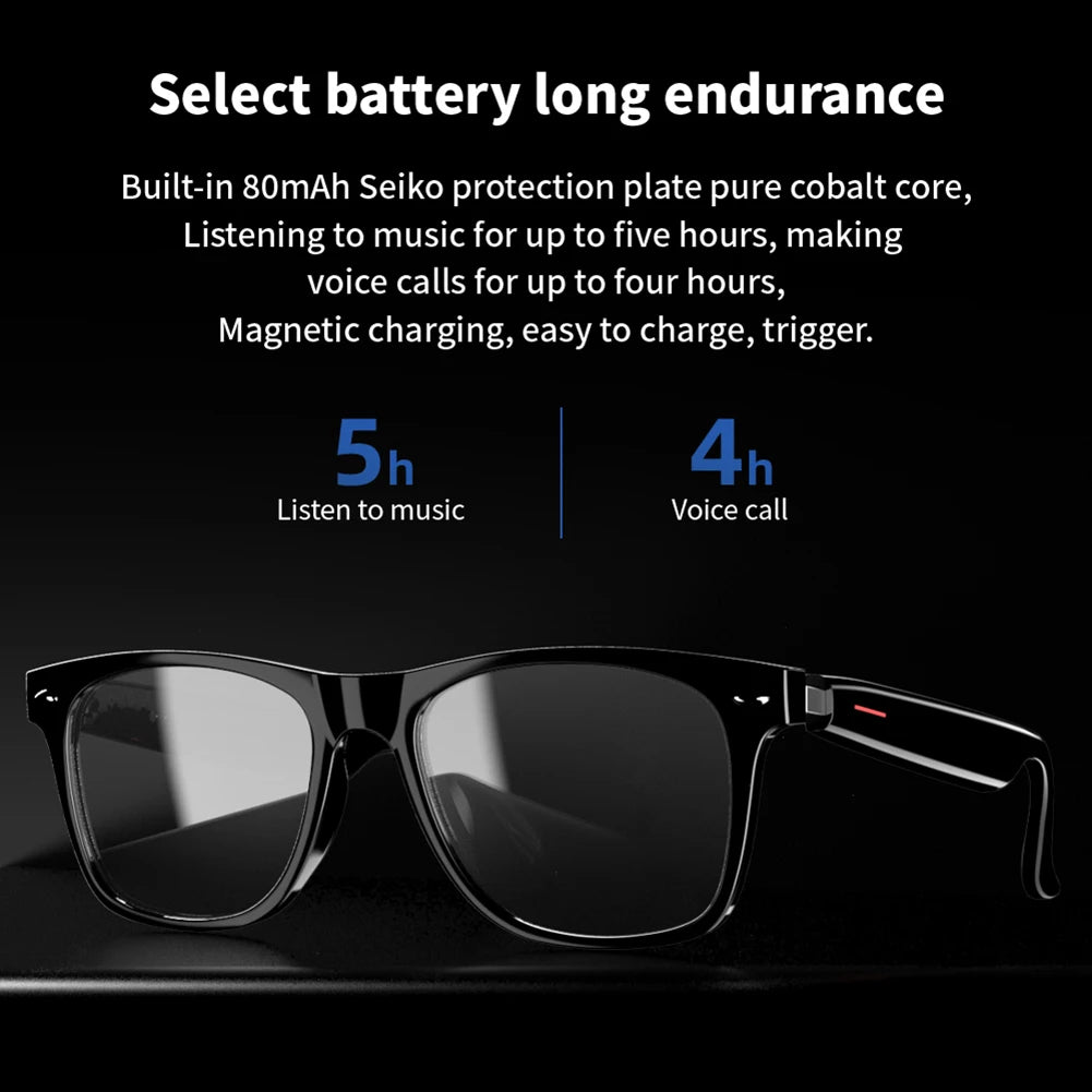 4K HD AI Smart Glasses Chat GPT 100MP Camera Recording