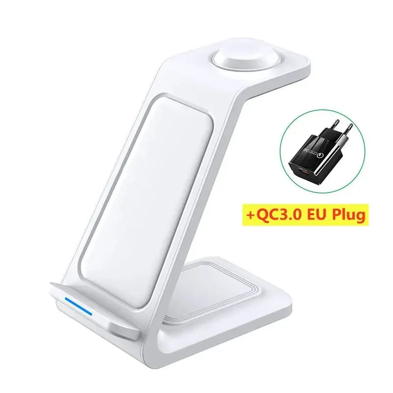Wireless Charger Stand 30W Fast Charging Station