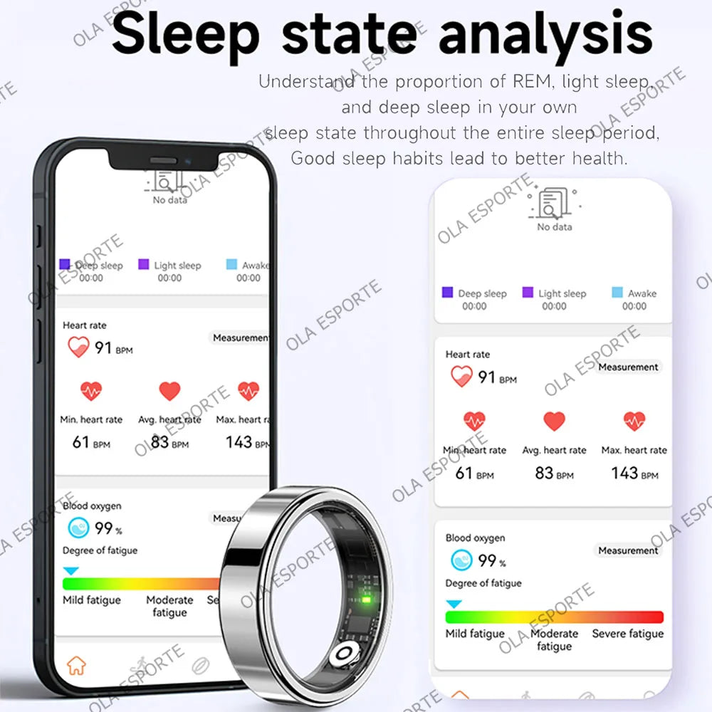 Smart Ring Men Women Smart Ring Holiday Gift